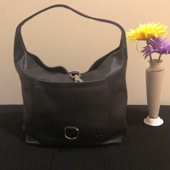 Dooney & Bourke Handbags - Dooney and Bourke Black Pebbled Leather